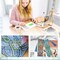12-Piece DIY Diamond Art Bookmarks Kit – 5D Acrylic Dotz Rhinestone Floral Bookmarks for Adults, Women, Beginners with Tassels, Diamond Painting Craft Supplies